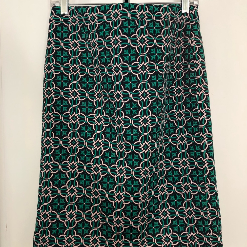 Patterned Jcrew Pencil Skirt